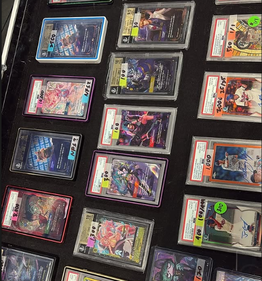 Graded and protected Riftbound cards displayed as part of ggez.real.tcg’s collection.